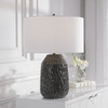 Malaya Graphic Black Table Lamp (28397-1)