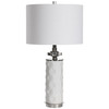 Calia White Table Lamp (28428-1)