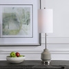Porter Warm Gray Buffet Lamp (28429-1)