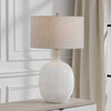 Whiteout Mottled Glass Table Lamp (28469-1)