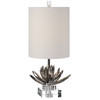 Silver Lotus Accent Lamp (29256-1)