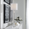 Uttermost Sussex Nickel Buffet Lamp (29793-1)