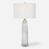 Levadia Matte White Table Lamp (30004-1)