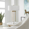 Pantheon Brass Rod Table Lamp (30013-1)