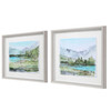 Plein Air Reservoir Watercolor Prints, S/2 (33719)