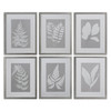 Moonlight Ferns Framed Art, S/6 (41394)