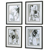 Tangled Threads Abstract Framed Prints, S/4 (41419)