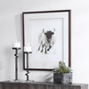 Rustic Bull Framed Animal Print (41606)