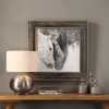 Uttermost Custom Black And White Horses Print (51110)