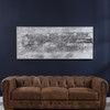Weathered Stone Hand Painted Canvas (37000)