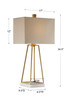 Mackean Metallic Gold Lamp (27876-1)