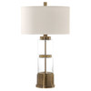 Uttermost Vaiga Glass Column Lamp (27830-1)