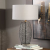 Sinuous Wavy Steel Mesh Lamp (27768-1)