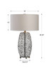 Sinuous Wavy Steel Mesh Lamp (27768-1)