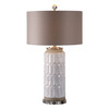 Athilda Gloss White Table Lamp (27542)