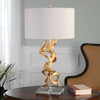 Twisted Vines Gold Table Lamp (27113-1)
