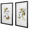 Organic Portrait Framed Prints, S/2 (45097)
