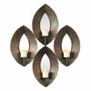 Nina Antique Bronze 4 Candle Sconce (04164)