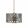 Grata 4 Light Brass Latticework Pendant (22123)