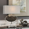 Malik Wood Oval Lamp (27558-1)