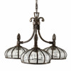 Uttermost Galeana 3 Light Iron Chandelier (21046)