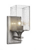 Uptowne 1 Light Wall Sconce In Aged Silver (131-AS-530)