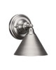 1 Light Wall Sconce In Brushed Nickel (40-BN-421)