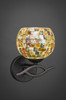 Revo 1 Light Wall Sconce In Dark Granite (141-DG-407)