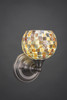 1 Light Wall Sconce In Brushed Nickel (40-BN-407)