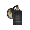 Paramount 1 Light Wall Sconce In Matte Black & Brass (3421-MBBR-4069)