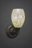 1 Light Wall Sconce In Dark Granite (40-DG-406)