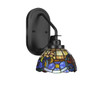 Odyssey 1 Light Wall Sconce In Brushed Nickel (2611-MB-9355)