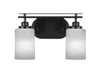 Odyssey 2 Light Bathroom Lighting In Matte Black (2612-MB-3001)