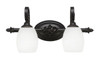 Elegante 2 Light Bath Bar In Dark Granite (162-DG-615)