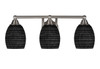3 Light Bathroom Lighting In Brushed Nickel (3423-BN-4029)
