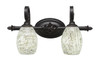 Elegante 2 Light Bath Bar In Dark Granite (162-DG-5054)