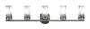 Trinity 5 Light Bathroom Lighting In Graphite (2815-GP-802B)
