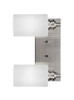 Edge 2 Light Bath Bar In Brushed Nickel (1162-BN-4061)