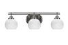 Odyssey 3 Light Bathroom Lighting In Brushed Nickel (2613-BN-4101)