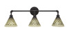 Vintage 3 Light Bath Bar In Dark Granite (183-DG-7185)