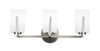 3 Light Bathroom Lighting In Graphite (4513-GP-4061)