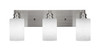 Edge 3 Light Bath Bar In Brushed Nickel (1163-BN-310)