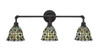 Vintage 3 Light Bath Bar In Dark Granite (183-DG-9965)