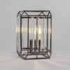 Genesis 1 Light Table Lamp In Black Chrome (495-BKCH)