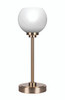 Luna 1 Light Table Lamp In New Age Brass (53-NAB-4101)