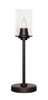 Luna 1 Light Table Lamp In Dark Granite (53-DG-300)