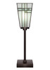 Luna 1 Light Table Lamp In Dark Granite (54-DG-9554)