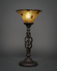 Elegante1 Light Table Lamp In Dark Granite (63-DG-703)
