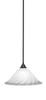1 Light Pendant In Matte Black (26-MB-5781)