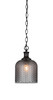 Zola 1 Light Pendant In Matte Black (96-MB-4912)